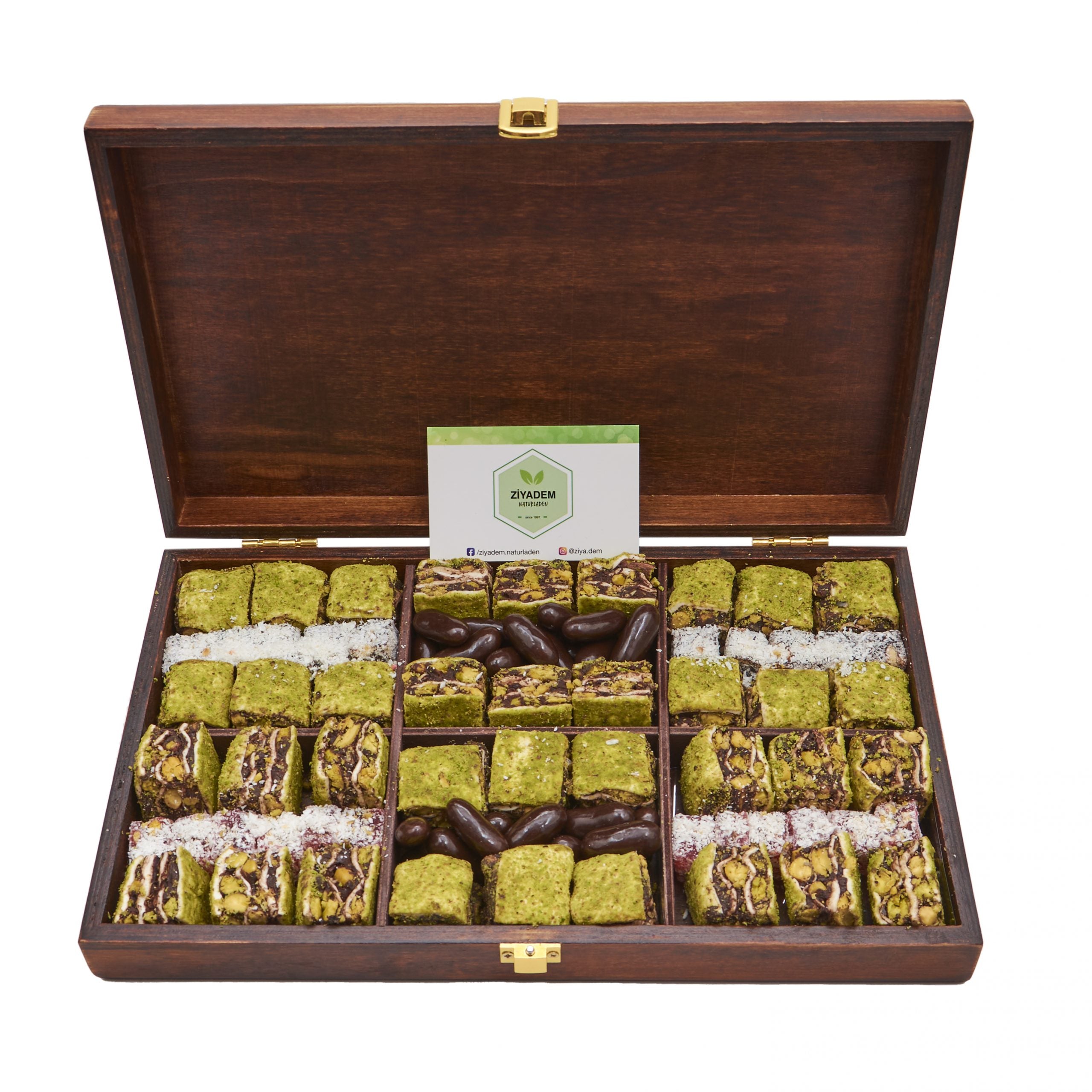 Ziyadem Special - Hediyelik Lokum Baklava Kutusu 1450 g