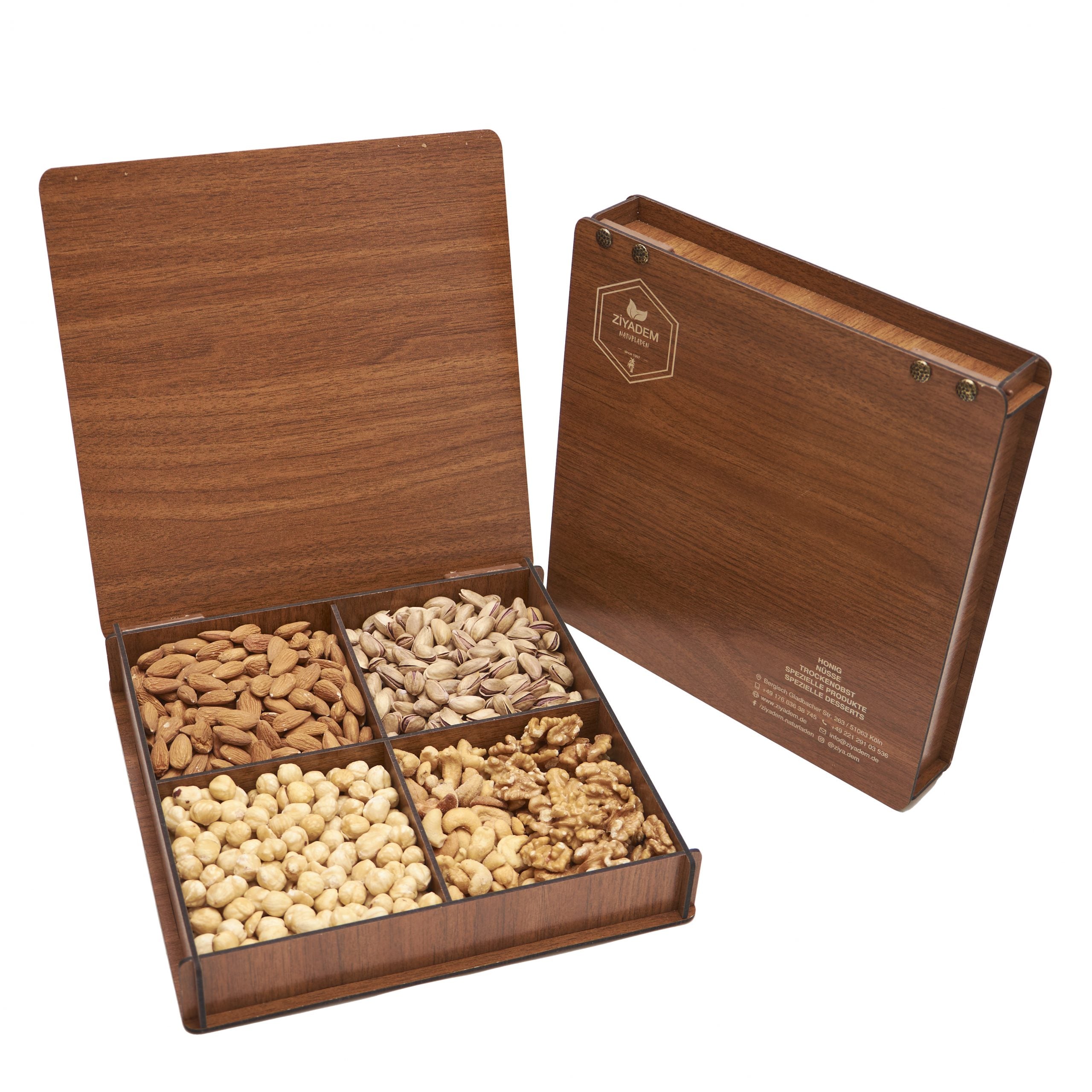 Ziyadem Special - Hediyelik Karışık Kuruyemiş Kutusu 1650 g