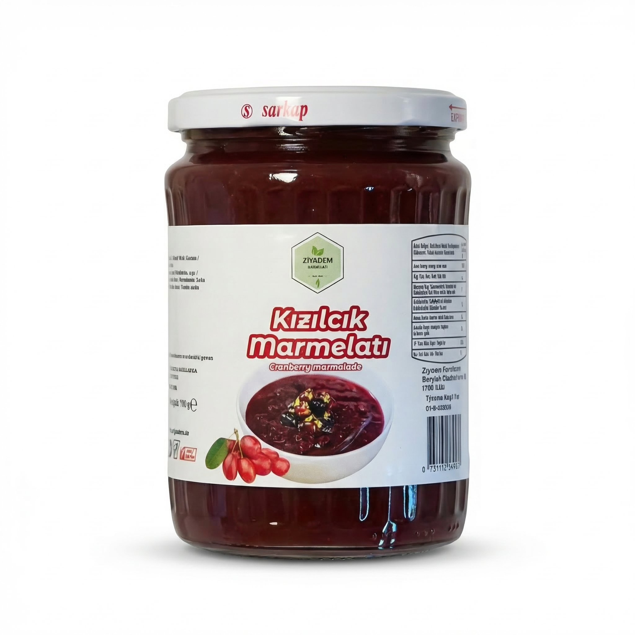 Kızılcık Marmelatı