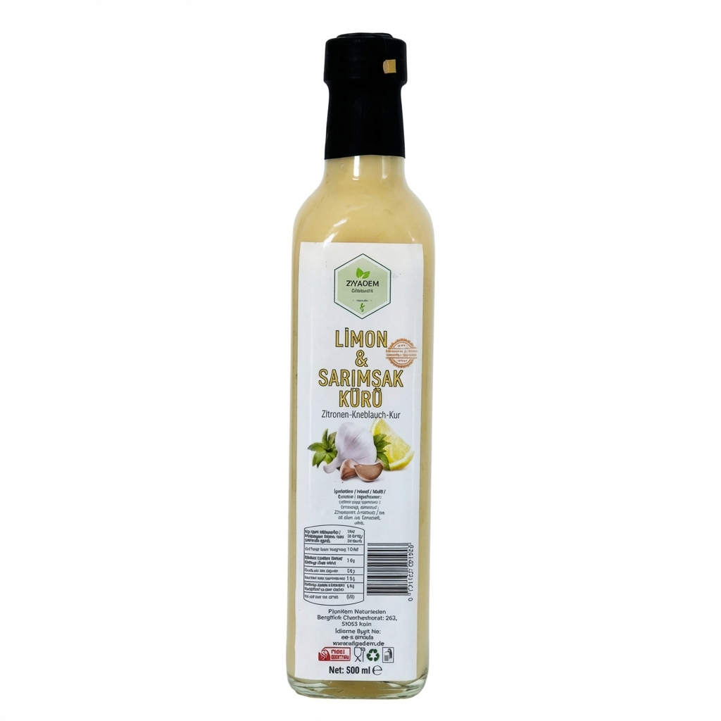 Limon ve Sarımsak Sirkesi
