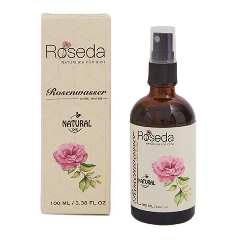Natürliches Rosenwasser