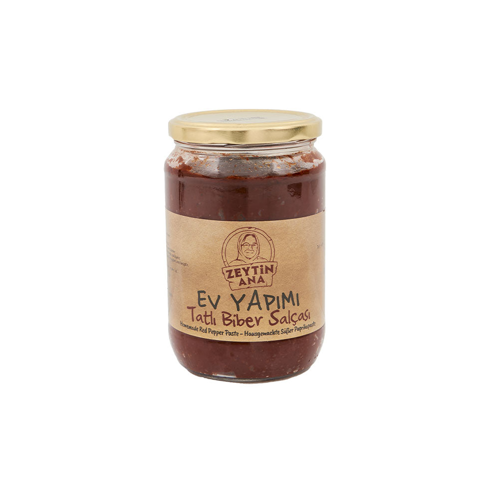 Ev Yapımı Tatlı Biber Salçası